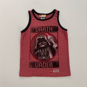LEGO Kids Red Darth Vader Tank Top